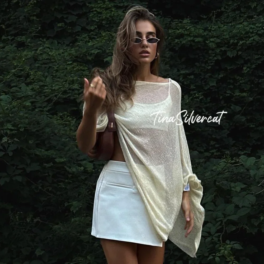 BLOGGER'S FAVE! Zara Fine Knit Cape NWT_4